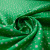 Изображение Тафта двусторонняя,бело-зеленая, горошек