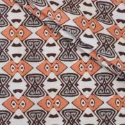 Изображение Плательная ткань, вискоза, геометрия, треугольники