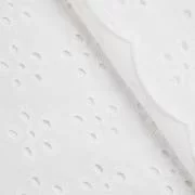 Изображение Шитьё белое, цветы