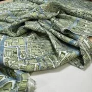 Изображение Плательная ткань карта, дизайн MAX MARA