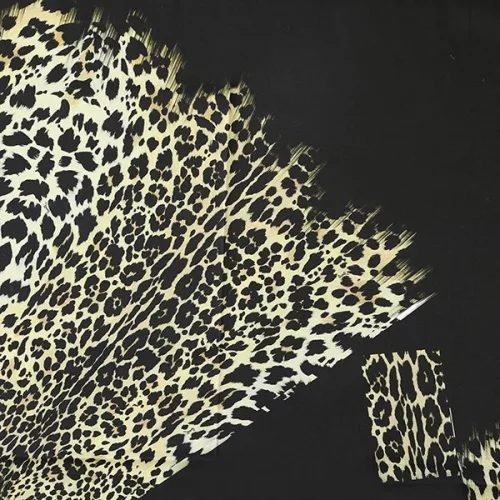 Изображение Хлопок стрейч, леопард, дизайн ROBERTO CAVALLI