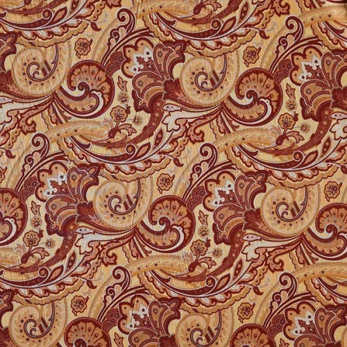 Изображение Шелк вензеля коричневый, дизайн ETRO