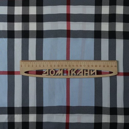 Изображение Шелк твил клетка, BURBERRY