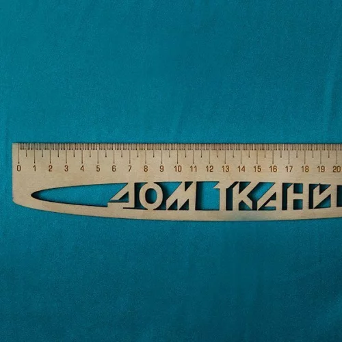 Изображение Шелк атласный стрейч, бирюзовый