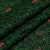 Изображение Шифон шелковый жаккардовый, ветви на черном, дизайн GUCCI