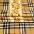 Изображение Шелк твил, клетка, розы, дизайн BURBERRY