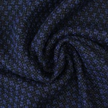 Изображение Твид узелки, темно-синий, дизайн MAX MARA