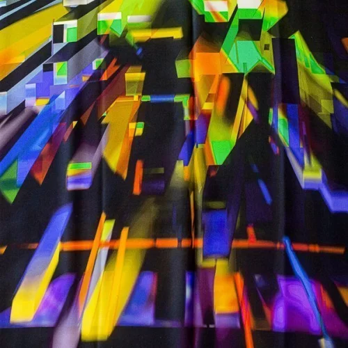 Изображение Шелк купон, 3D абстракция