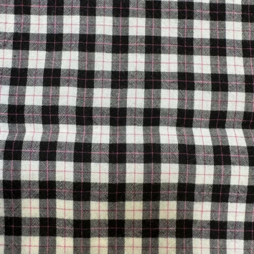 Изображение Вискоза, черно-белая клетка, дизайн MAX MARA