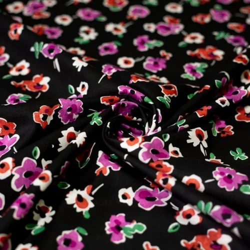 Изображение Поплин цветы, дизайн PIERRE CARDIN