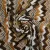 Изображение Трикотаж зигзаги, коричневый, горчица, дизайн MISSONI