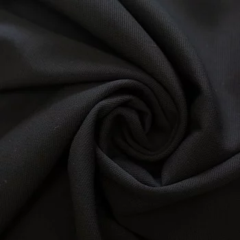 Изображение Плательно-костюмная ткань стрейч, черный