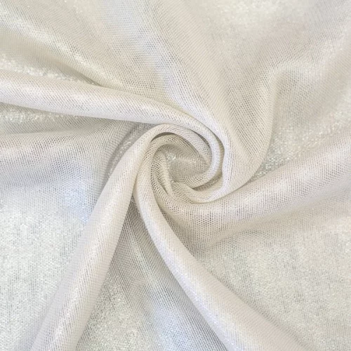 Изображение Сетка со слюдой, белый, дизайн BLUMARINE
