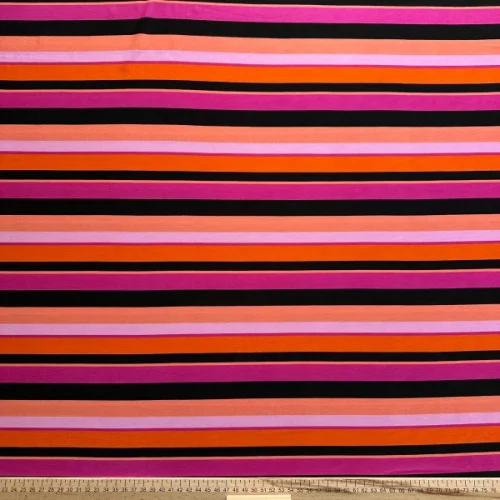 Изображение Трикотаж, вискоза, стретч, яркие полоски, дизайн EMILIO PUCCI
