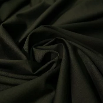 Изображение Костюмная ткань шерсть с шелком, хаки