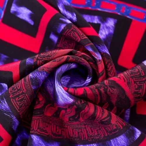 Изображение Шелк купон, венеля, дизайн VERSACE
