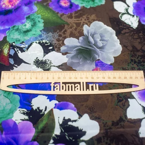 Изображение Шелк кайма цветы, дизайн SALVATORE FERRAGAMO