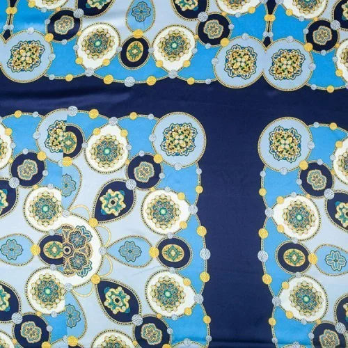 Изображение Шелк купон, драгоценности, дизайн VERSACE