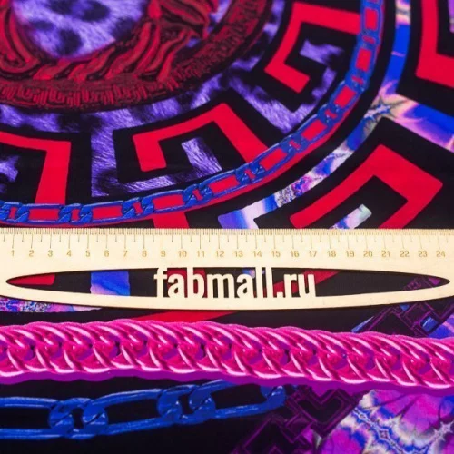 Изображение Шелк купон, венеля, дизайн VERSACE