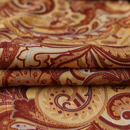Изображение Шелк вензеля коричневый, дизайн ETRO