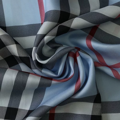 Изображение Шелк твил клетка, BURBERRY
