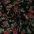 Купить Шелк жаккард, розы на черном, GUCCI в Интернет-Магазине Изображение Шелк жаккард, розы на черном, GUCCI