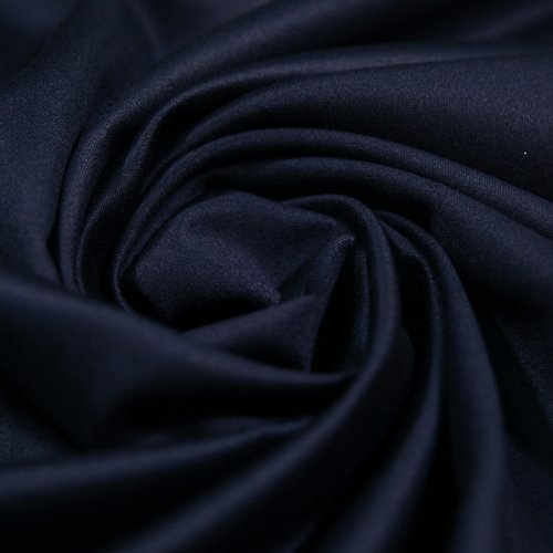 Изображение Костюмная шерсть, темно-синий