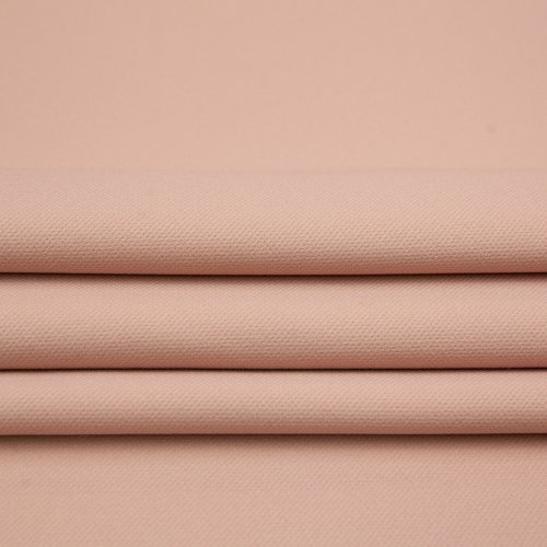 Изображение Костюмная ткань плотная однотонная персикового цвета с шерстью