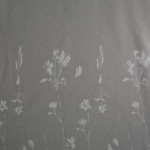Изображение Костюмная ткань, купон двусторонний, серый