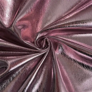 Изображение Кожа искусственная лаке, розово-золотая