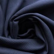 Изображение Плательно-костюмная ткань жаккард полоса, темно-синий