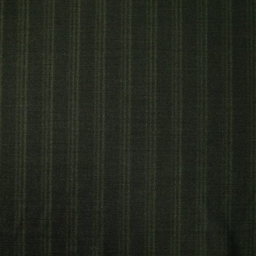Изображение Шерсть стрейч костюмная, полоса, зеленый