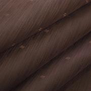 Изображение Подкладочная ткань темно-коричневая с жаккардовыми линиями