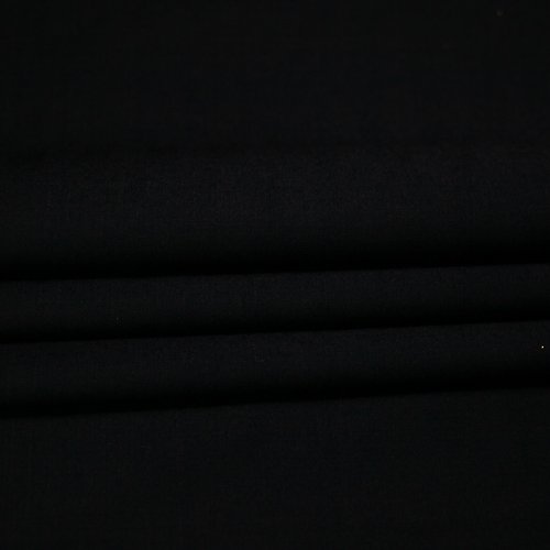 Изображение Костюмная ткань шерсть с шелком, черный