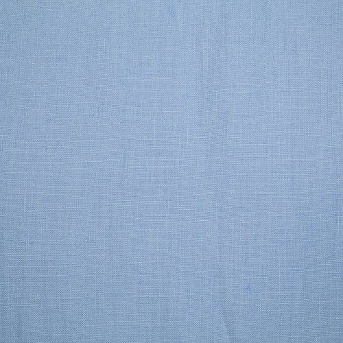 Изображение Лен плотный однотонный, пастельно-голубой