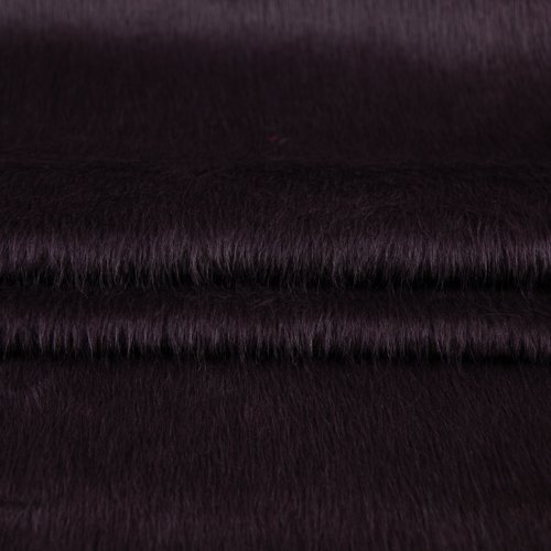 Изображение Пальтовая шерстяная ткань с альпакой, баклажан