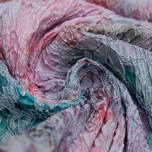 Изображение Жаккард, разноцветная цветочная живопись