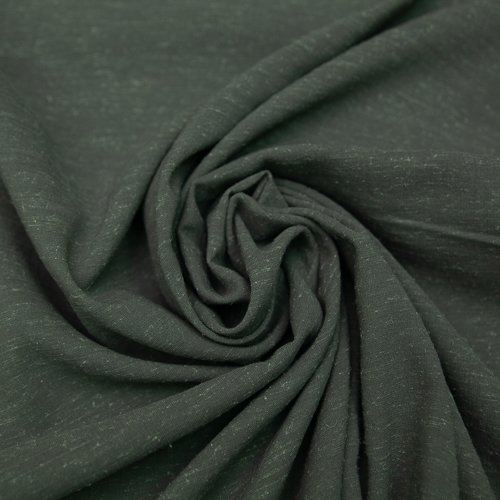 Изображение Блузочная ткань тонкая, однотонная бутылочный зеленый