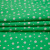 Изображение Тафта двусторонняя,бело-зеленая, горошек