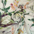Изображение Плательная ткань молочная с цветами, вискоза