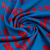 Изображение Плательная ткань синяя, дизайн VERSUS