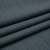 Изображение Костюмная ткань шелковая, серая с голубой полоской