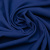 Изображение Плательно-костюмная ткань стрейч, хлопок, шерсть, вискоза, однотонная синяя