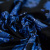 Изображение Трикотаж стрейч, хлопок, синий дракон
