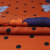 Изображение Шелк маки на оранжевом, дизайн DIOR