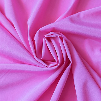 Изображение Крепдешин однотонный, розовый