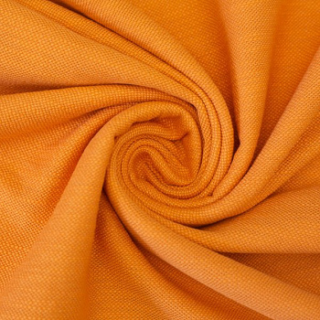 Изображение Рогожка однотонная, апельсин