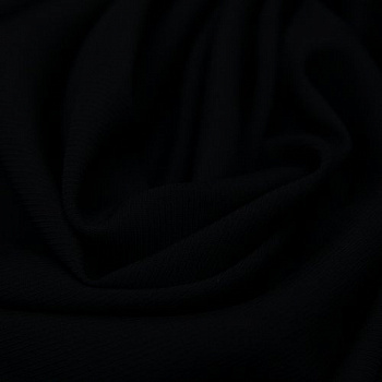 Изображение Плательная ткань, вискоза с эластаном, черная