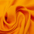 Изображение Крепдешин вискоза с п/э, однотонный оранжевый апельсин