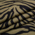 Изображение Лен RATTI, дизайн тигр, бежево-оливковый, черный